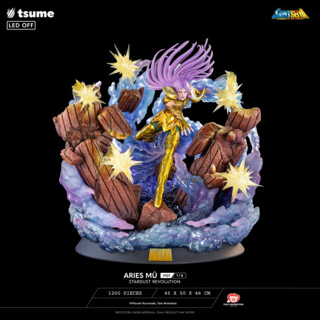 Tsume Estatua HQS Saint Seiya - Aries Mû Stardust Revolution 1/6