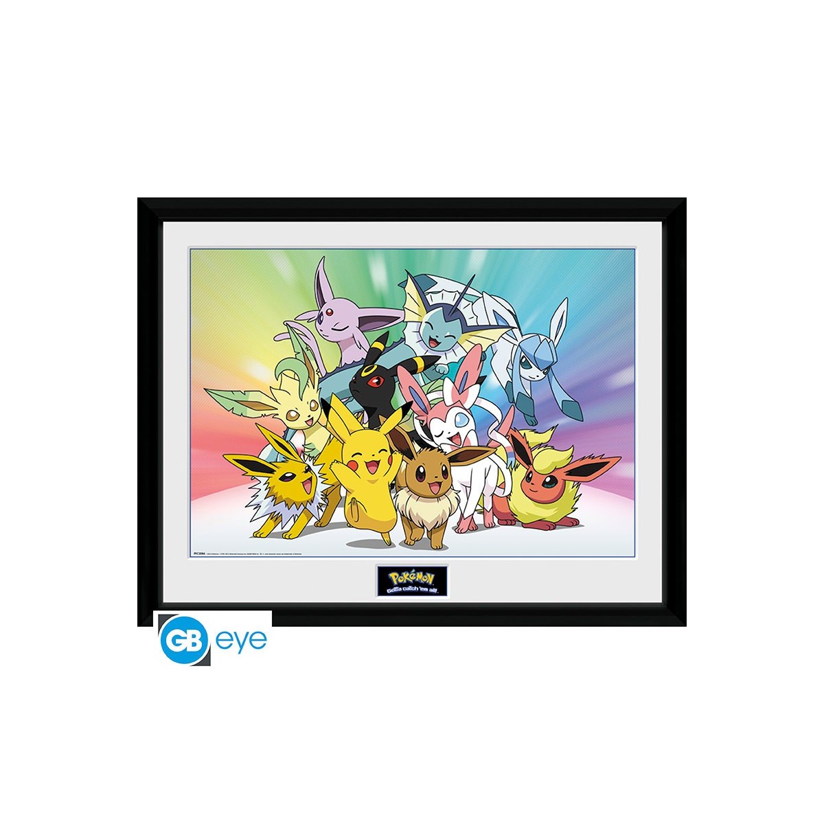 ABYstyle - POKEMON - Impresión enmarcada EVOLI