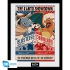 ABYstyle - POKEMON - Impresión enmarcada ROJO VS AZUL