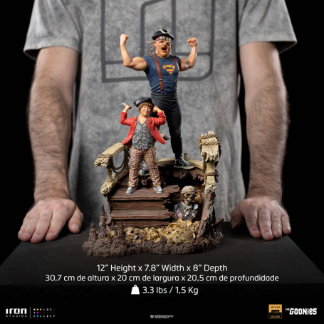 Iron Studios - Sloth y Chunk 1/10 Los Goonies Deluxe Art Scale - Cinoque y Choco