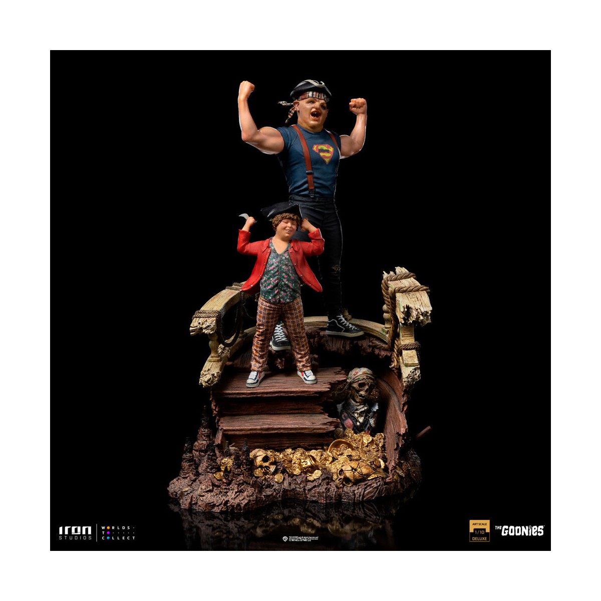 Iron Studios - Sloth y Chunk 1/10 Los Goonies Deluxe Art Scale - Cinoque y Choco