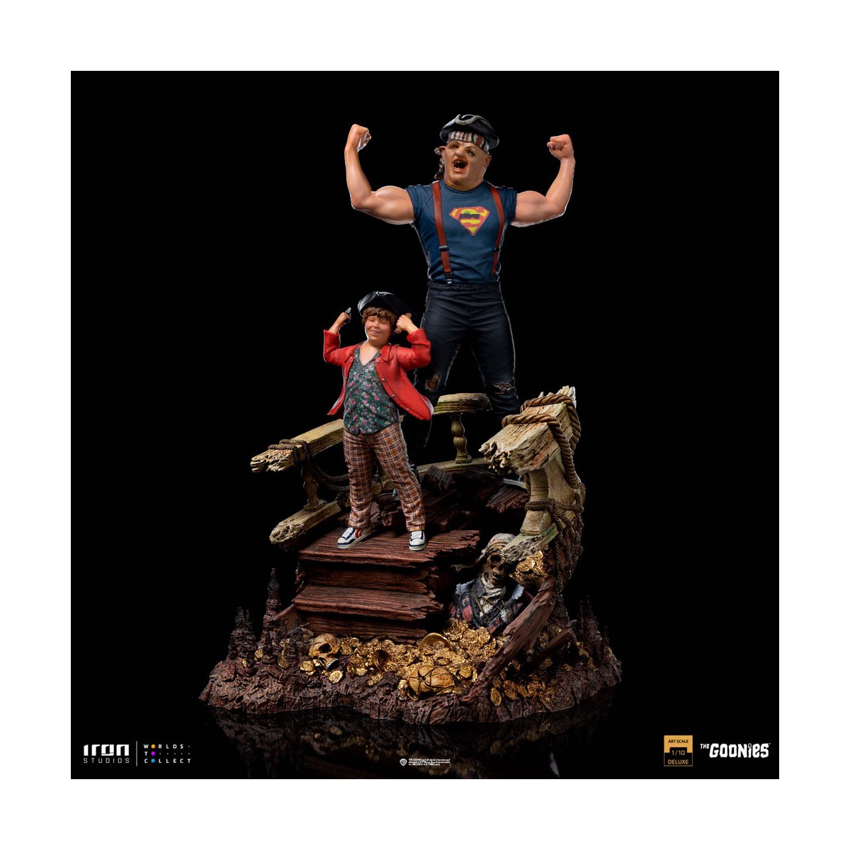 Iron Studios - Sloth y Chunk 1/10 Los Goonies Deluxe Art Scale - Cinoque y Choco