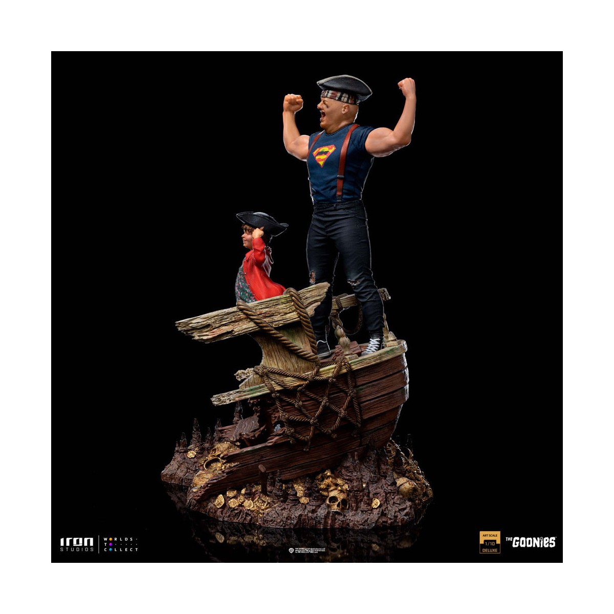 Iron Studios - Sloth y Chunk 1/10 Los Goonies Deluxe Art Scale - Cinoque y Choco