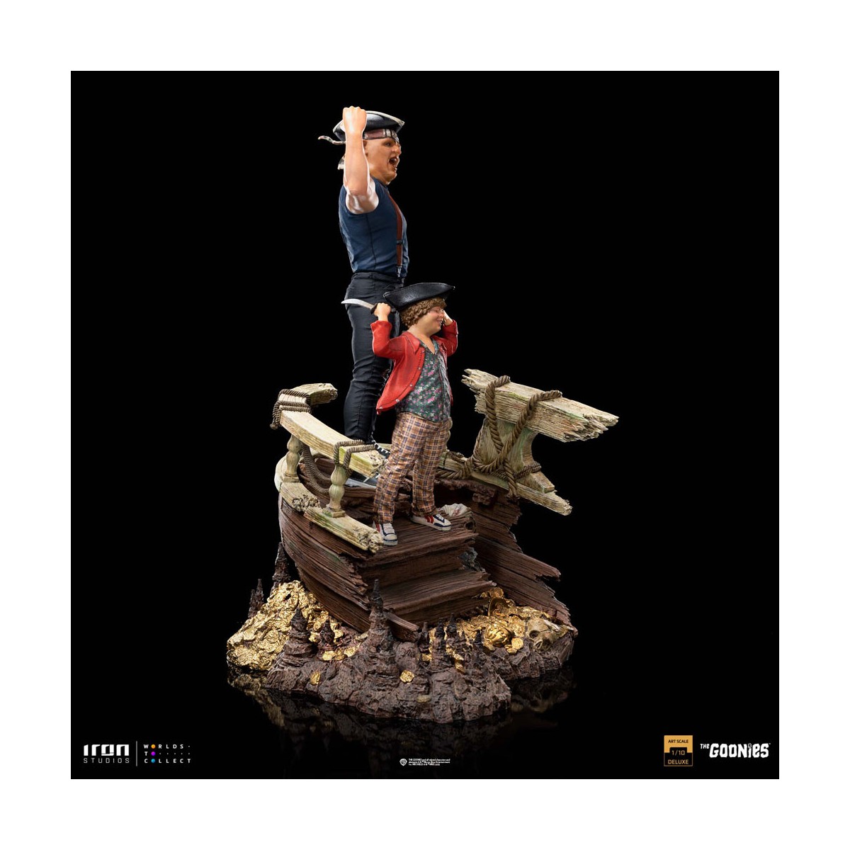 Iron Studios - Sloth y Chunk 1/10 Los Goonies Deluxe Art Scale - Cinoque y Choco