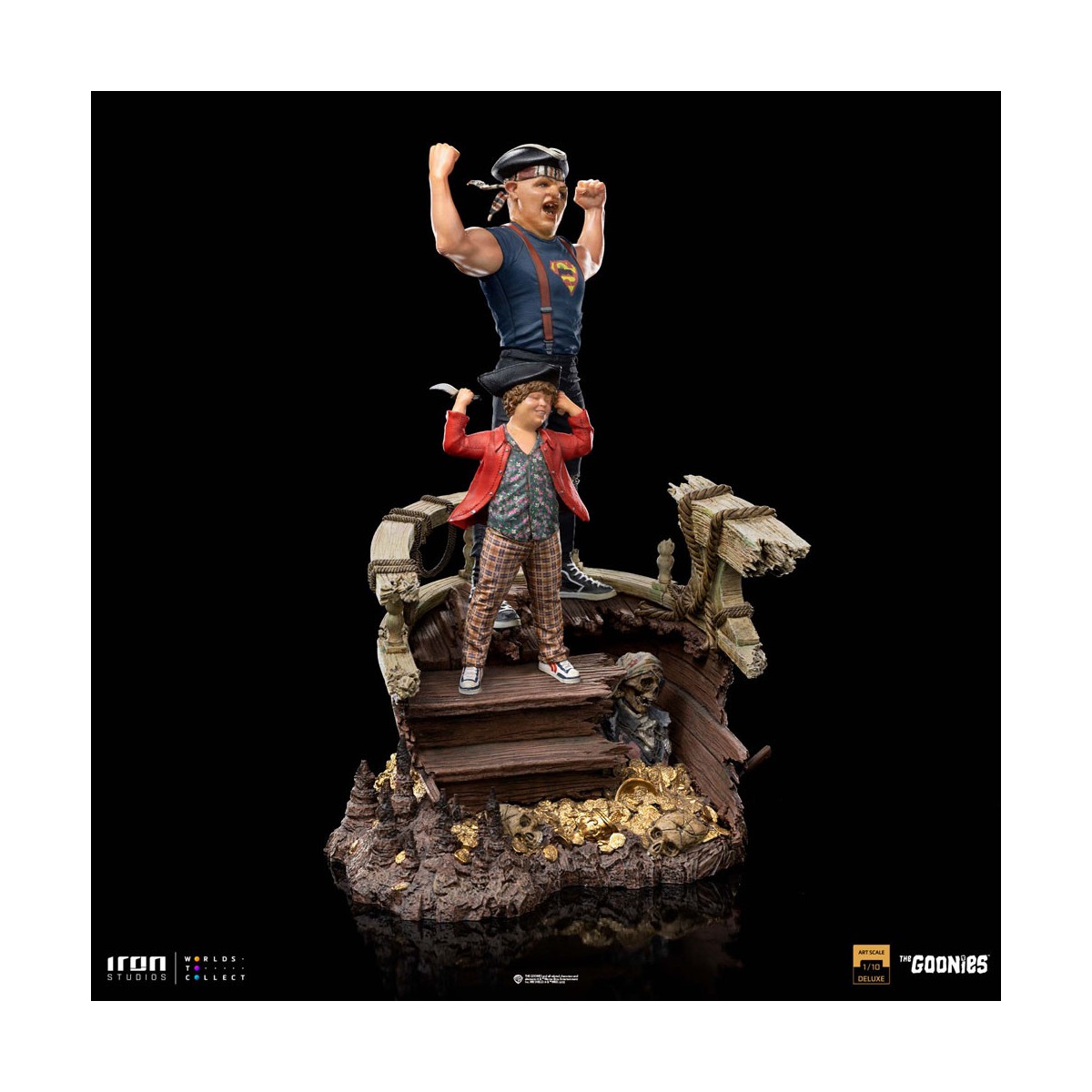 Iron Studios - Sloth y Chunk 1/10 Los Goonies Deluxe Art Scale - Cinoque y Choco