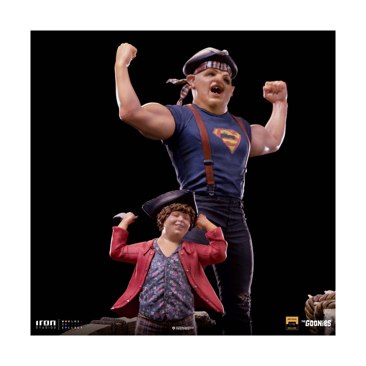 Iron Studios - Sloth y Chunk 1/10 Los Goonies Deluxe Art Scale - Cinoque y Choco