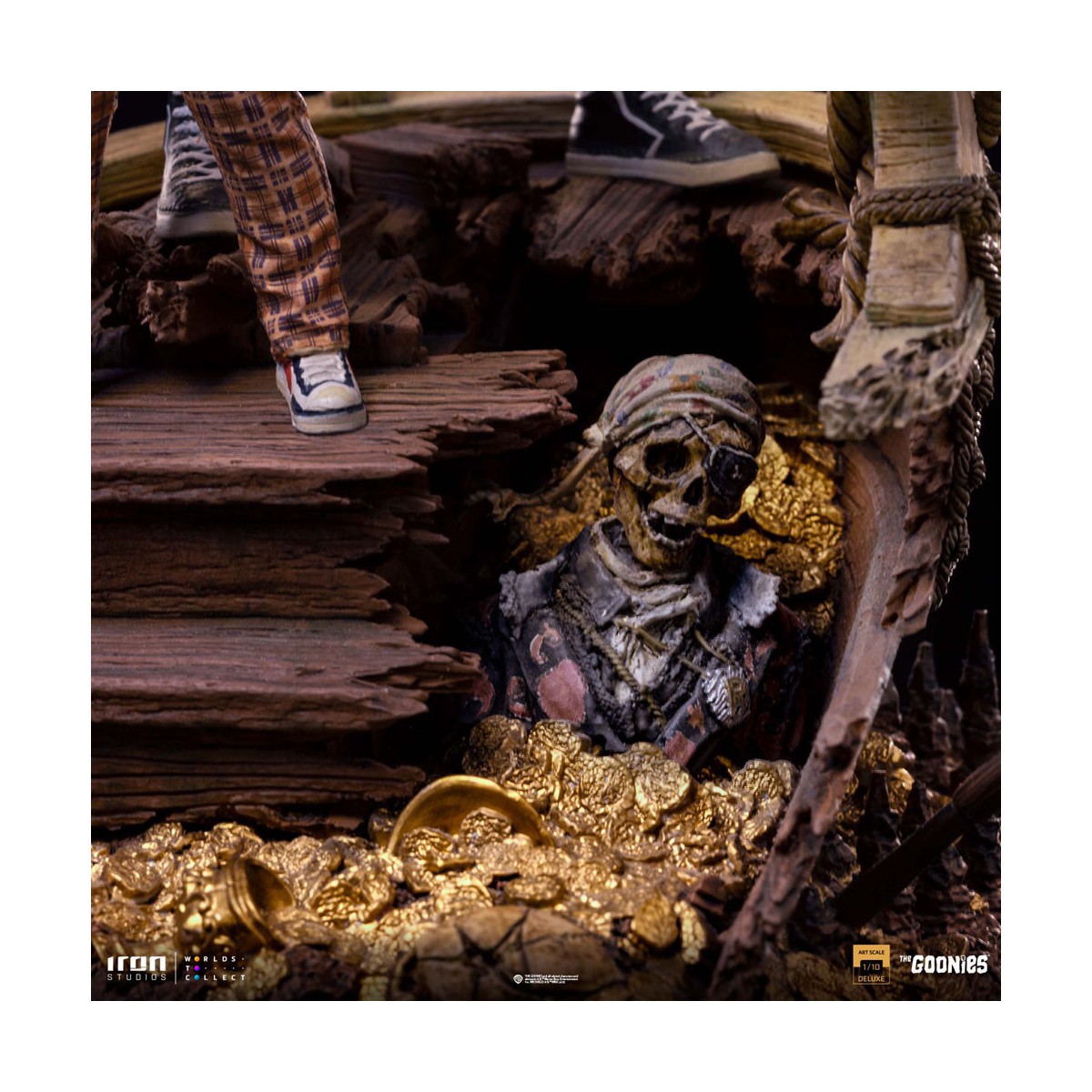Iron Studios - Sloth y Chunk 1/10 Los Goonies Deluxe Art Scale - Cinoque y Choco