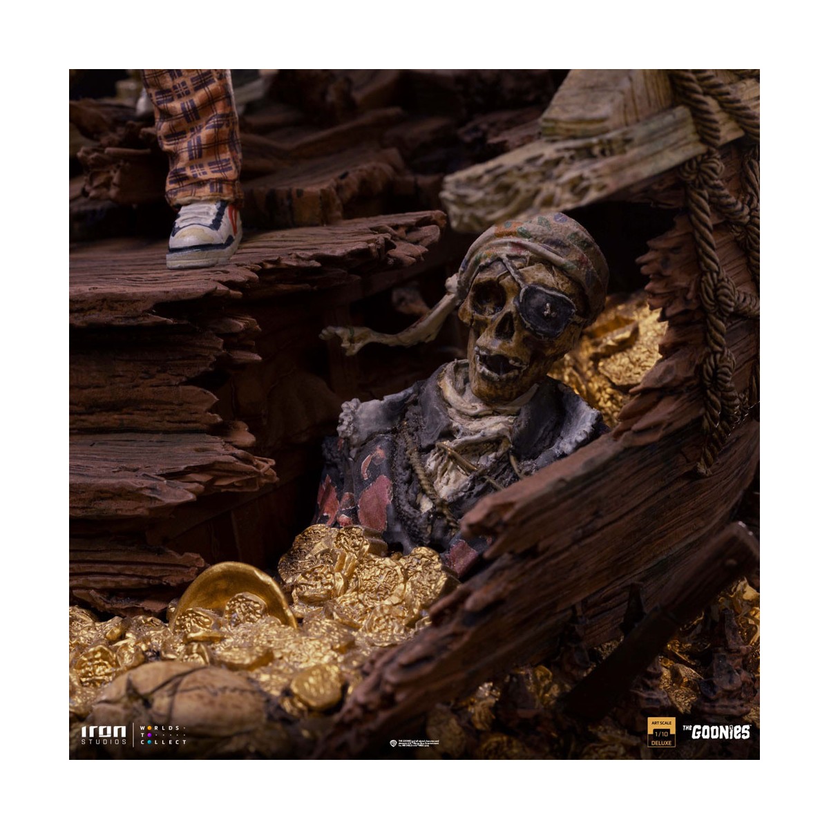 Iron Studios - Sloth y Chunk 1/10 Los Goonies Deluxe Art Scale - Cinoque y Choco