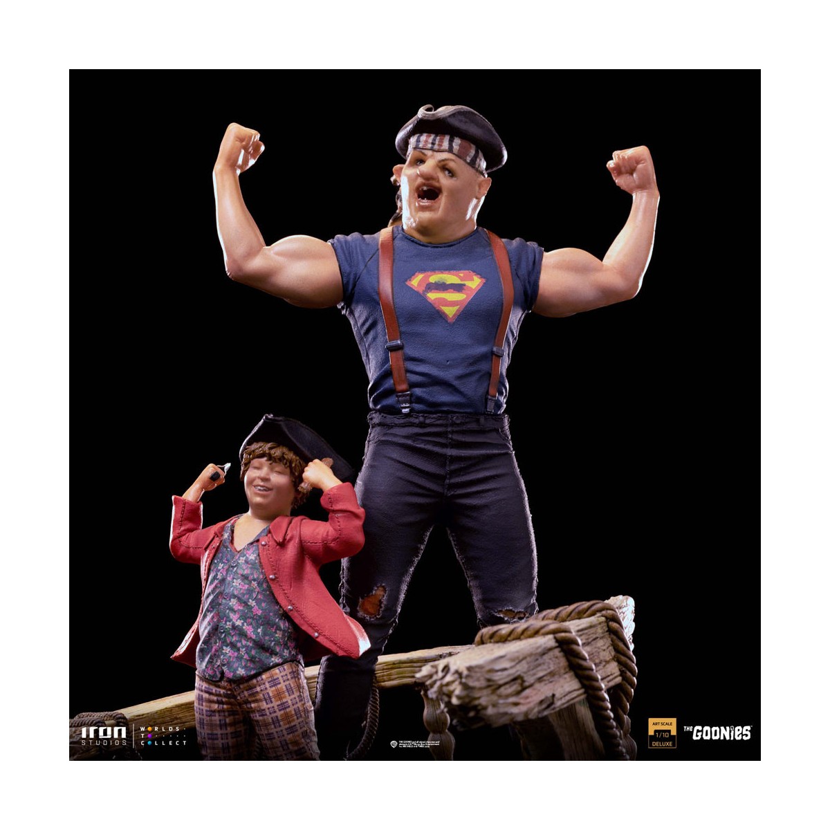 Iron Studios - Sloth y Chunk 1/10 Los Goonies Deluxe Art Scale - Cinoque y Choco