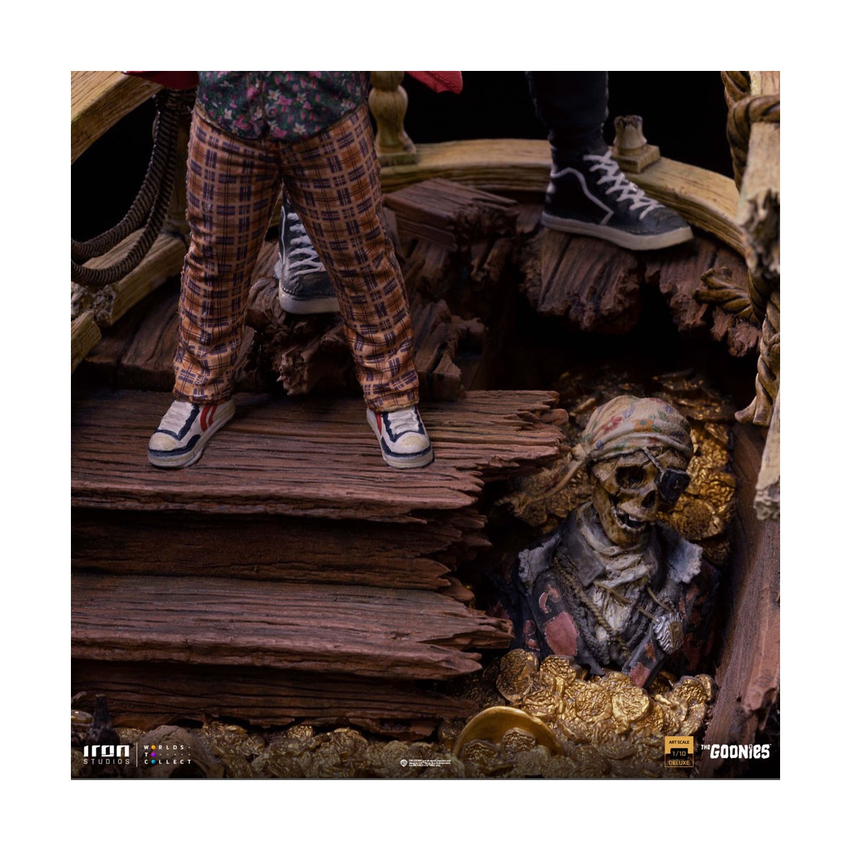 Iron Studios - Sloth y Chunk 1/10 Los Goonies Deluxe Art Scale - Cinoque y Choco