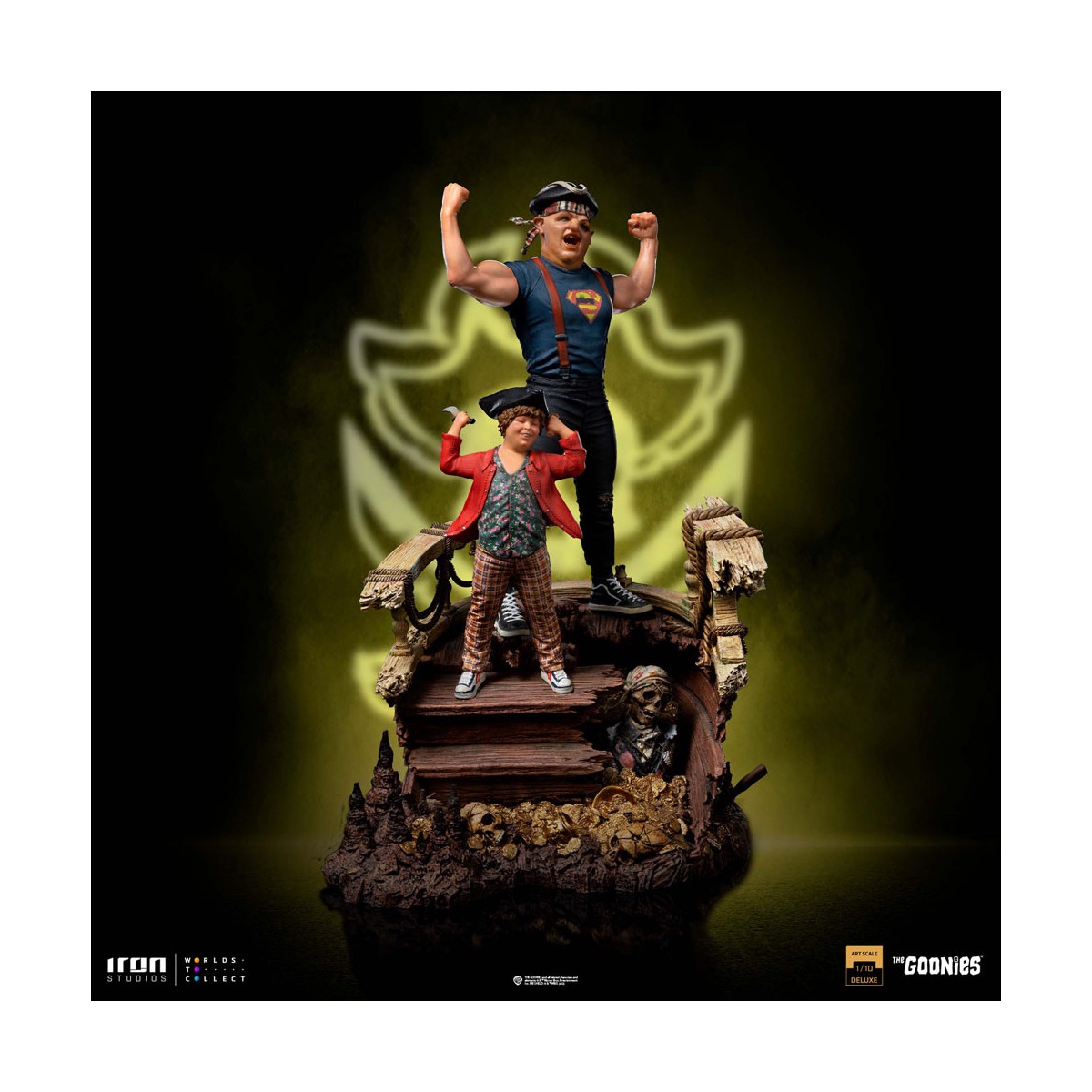 Iron Studios - Sloth y Chunk 1/10 Los Goonies Deluxe Art Scale - Cinoque y Choco