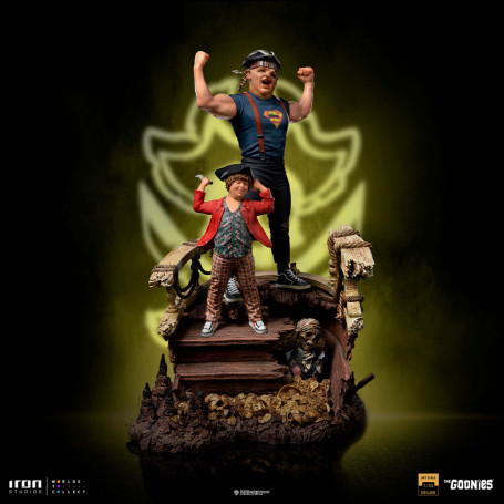 Iron Studios - Sloth y Chunk 1/10 Los Goonies Deluxe Art Scale - Cinoque y Choco