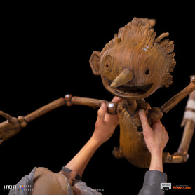 Iron Studios - Gepeto y Pinocho BDS Art Scale 1/10 - Pinocho de Guillermo del Toro