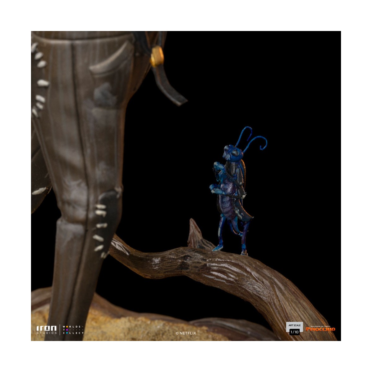 Iron Studios - Gepeto y Pinocho BDS Art Scale 1/10 - Pinocho de Guillermo del Toro