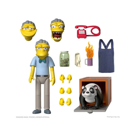 Super 7 - Los Simpson - Ultimates Moe Los Simpson