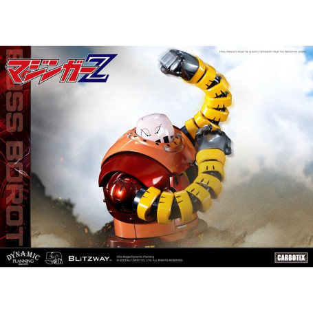5PRO Studio Carbotix - Boss Borot - Figura de acción de carbono híbrido Serie CX-005