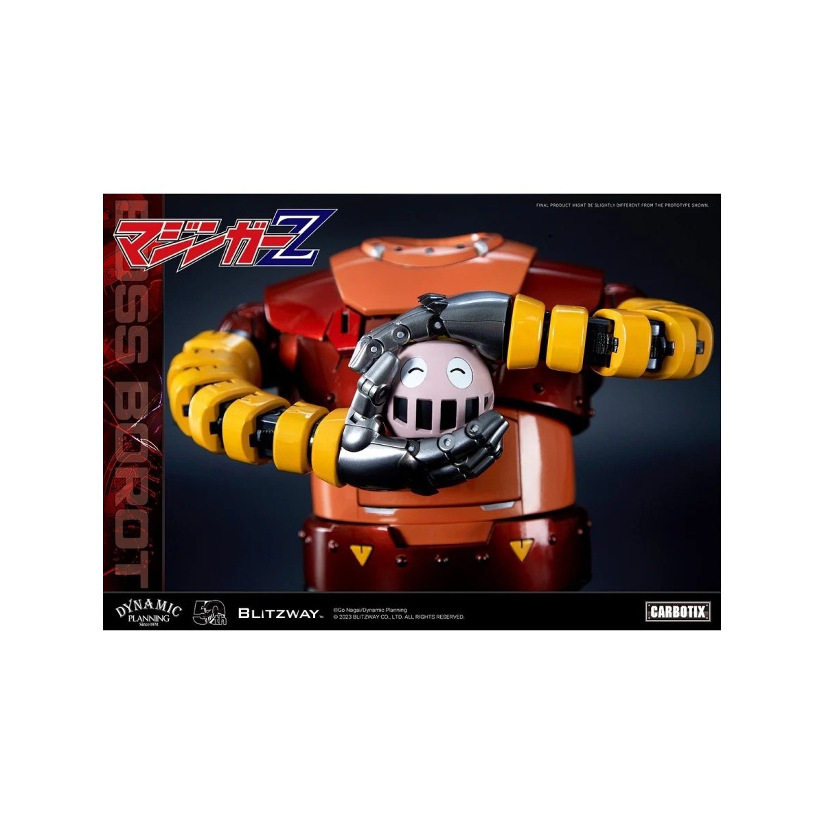 5PRO Studio Carbotix - Boss Borot - Figura de acción de carbono híbrido Serie CX-005