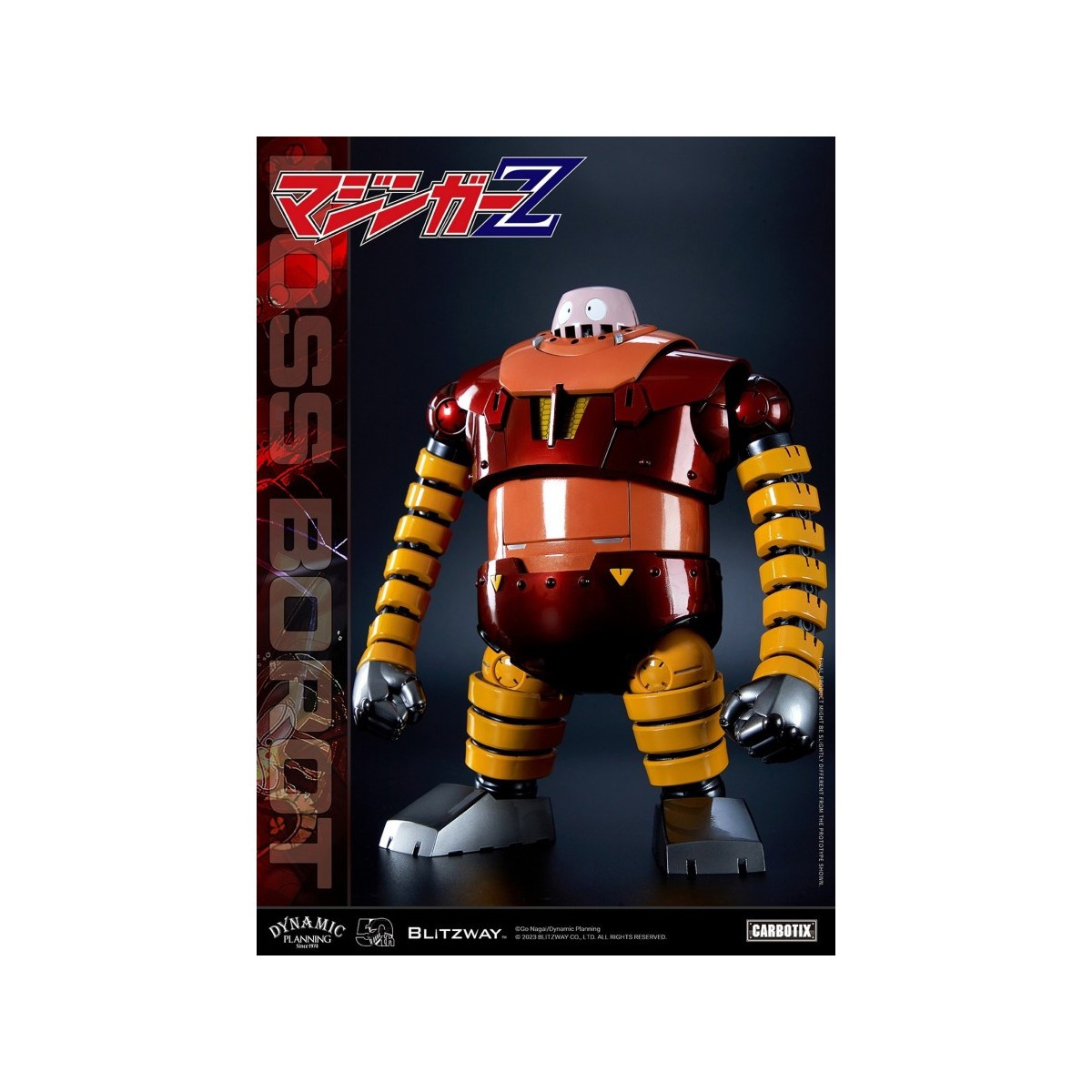 5PRO Studio Carbotix - Boss Borot - Figura de acción de carbono híbrido Serie CX-005