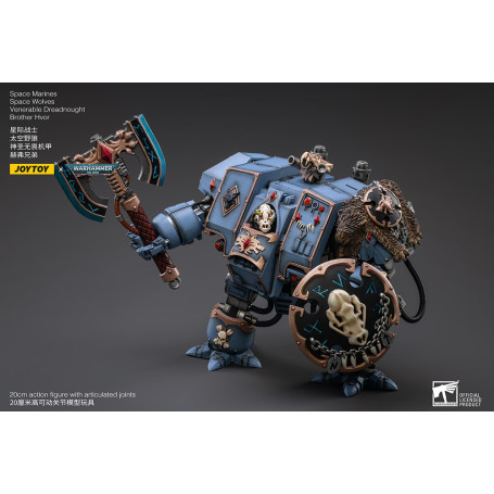 JoyToy - Lobos Espaciales - Venerable Acorazado Hermano Hvor 1/18 - Warhammer 40K
