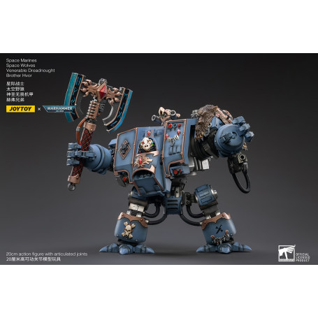 JoyToy - Lobos Espaciales - Venerable Acorazado Hermano Hvor 1/18 - Warhammer 40K