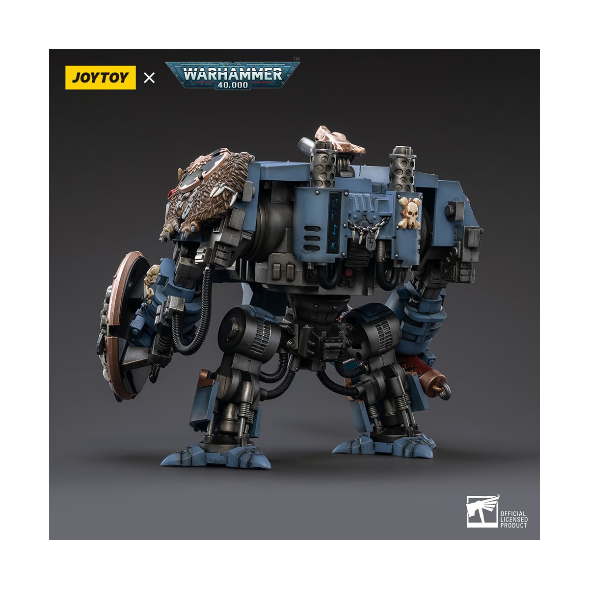 JoyToy - Lobos Espaciales - Venerable Acorazado Hermano Hvor 1/18 - Warhammer 40K