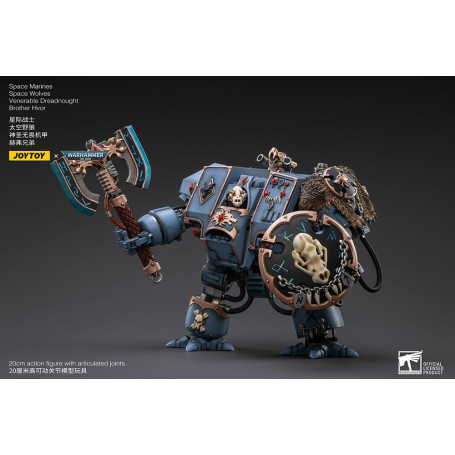 JoyToy - Lobos Espaciales - Venerable Acorazado Hermano Hvor 1/18 - Warhammer 40K