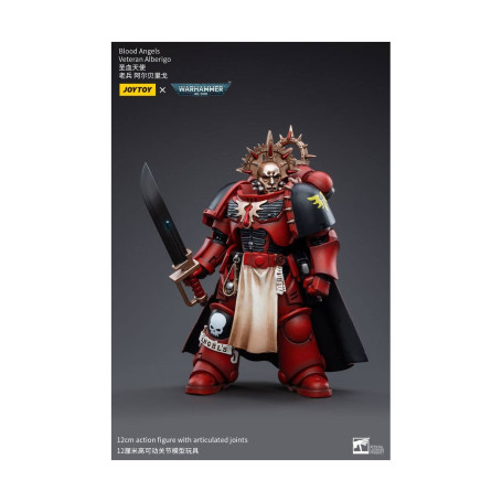 JoyToy Ultramarines - Ángeles de Sangre - Veterano Alberigo 1/18 - Warhammer 40K