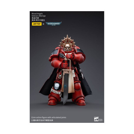 JoyToy Ultramarines - Ángeles de Sangre - Veterano Alberigo 1/18 - Warhammer 40K