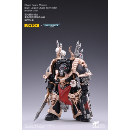 JoyToy Ultramarines - Legión Negra - Hermano Gnarl 1/18 - Warhammer 40K