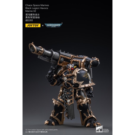 JoyToy Ultramarines - Legión Negra - Havoc Marine 02 1/18 - Warhammer 40K