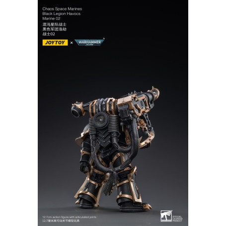 JoyToy Ultramarines - Legión Negra - Havoc Marine 02 1/18 - Warhammer 40K