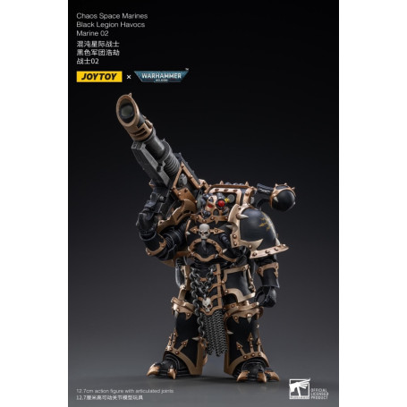 JoyToy Ultramarines - Legión Negra - Havoc Marine 02 1/18 - Warhammer 40K