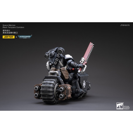 JoyToy Marines Espaciales - Templarios Negros - Outriders 1/18 - Warhammer 40K