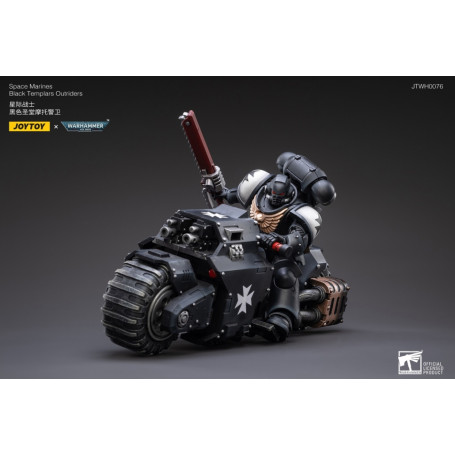 JoyToy Marines Espaciales - Templarios Negros - Outriders 1/18 - Warhammer 40K