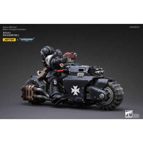 JoyToy Marines Espaciales - Templarios Negros - Outriders 1/18 - Warhammer 40K