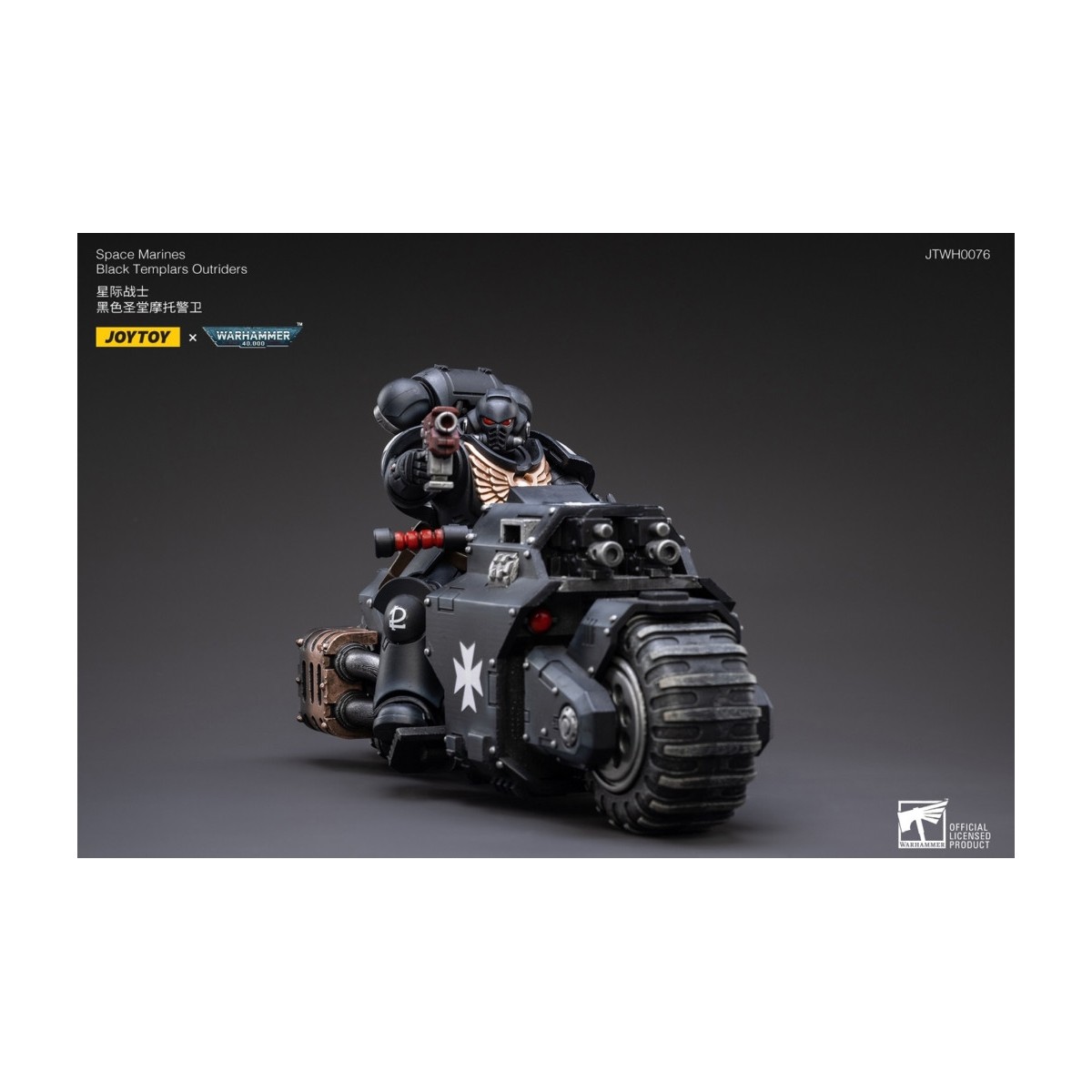JoyToy Marines Espaciales - Templarios Negros - Outriders 1/18 - Warhammer 40K