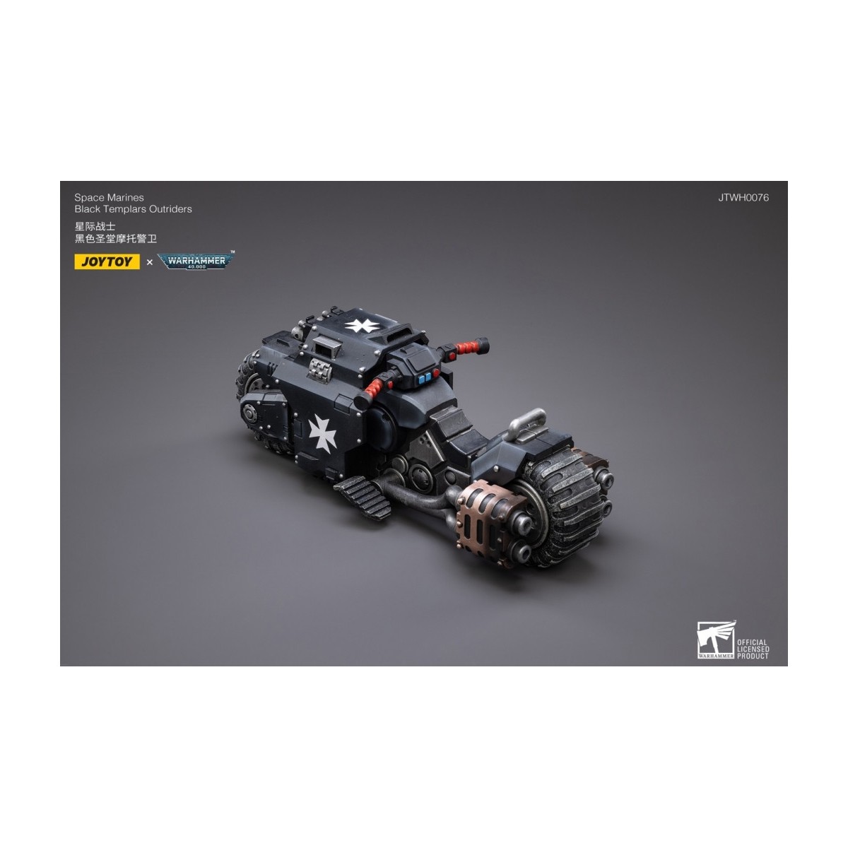 JoyToy Marines Espaciales - Templarios Negros - Outriders 1/18 - Warhammer 40K