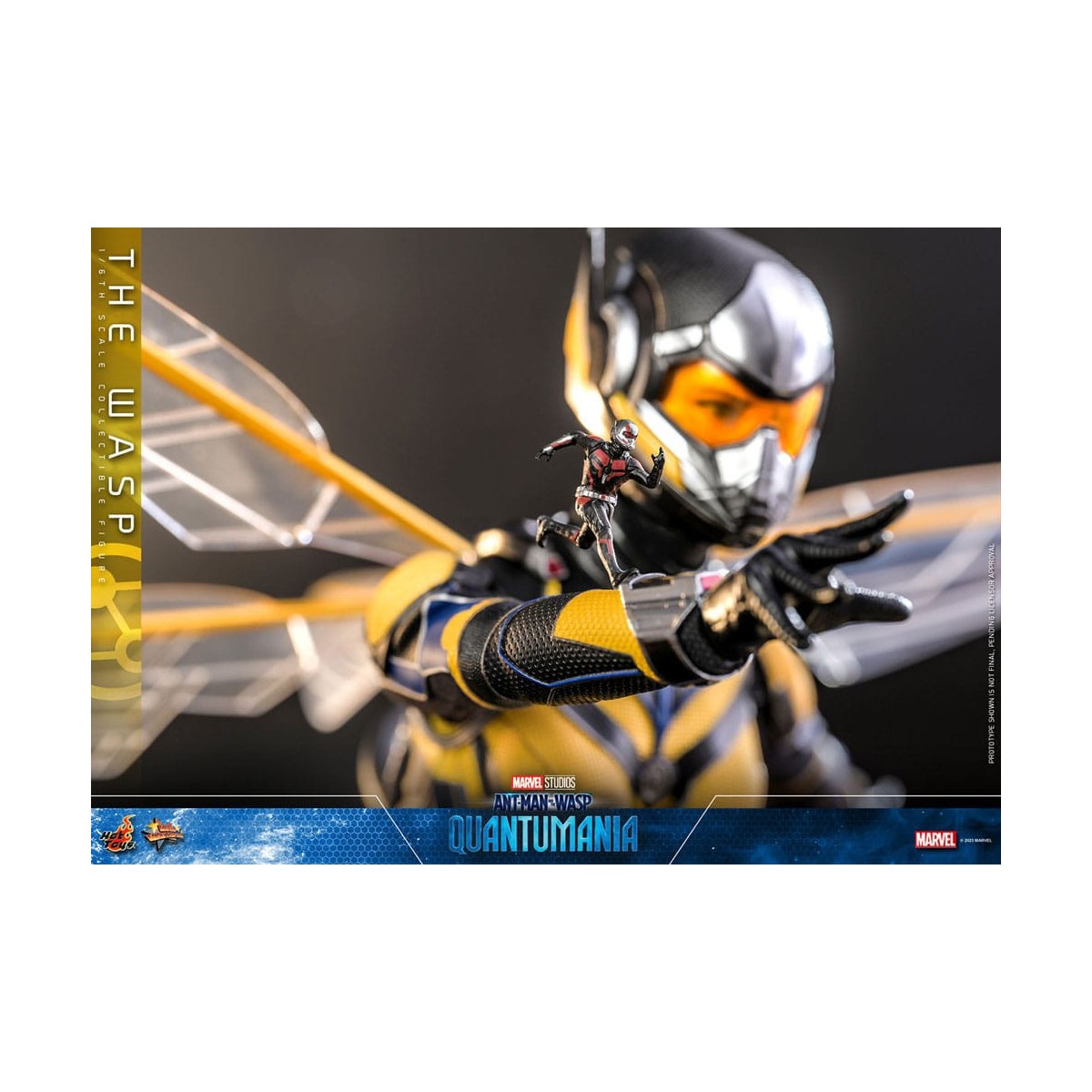 Hot Toys Movie Masterpiece 1/6 La Avispa - AntMan & The Wasp: Quantumania