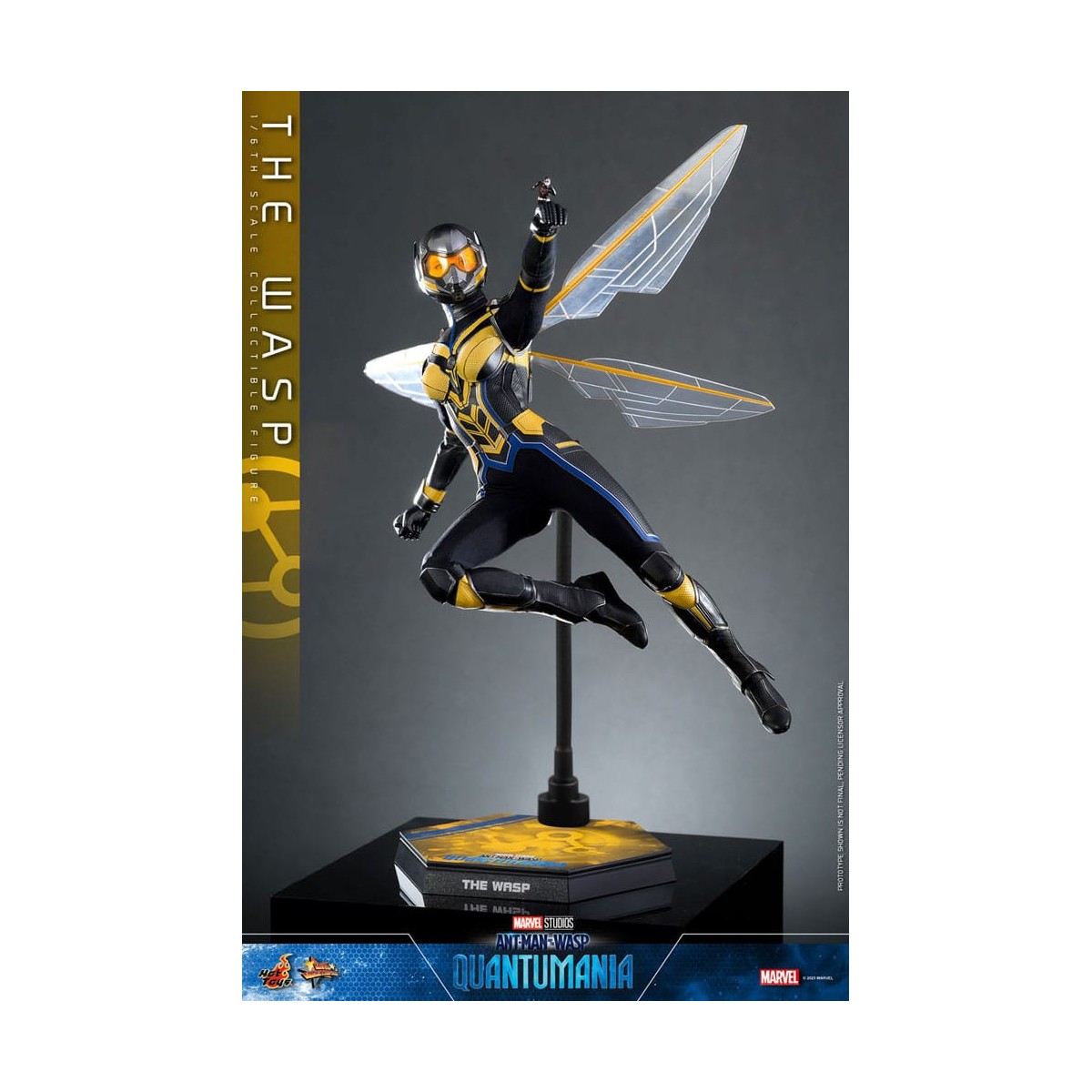 Hot Toys Movie Masterpiece 1/6 La Avispa - AntMan & The Wasp: Quantumania