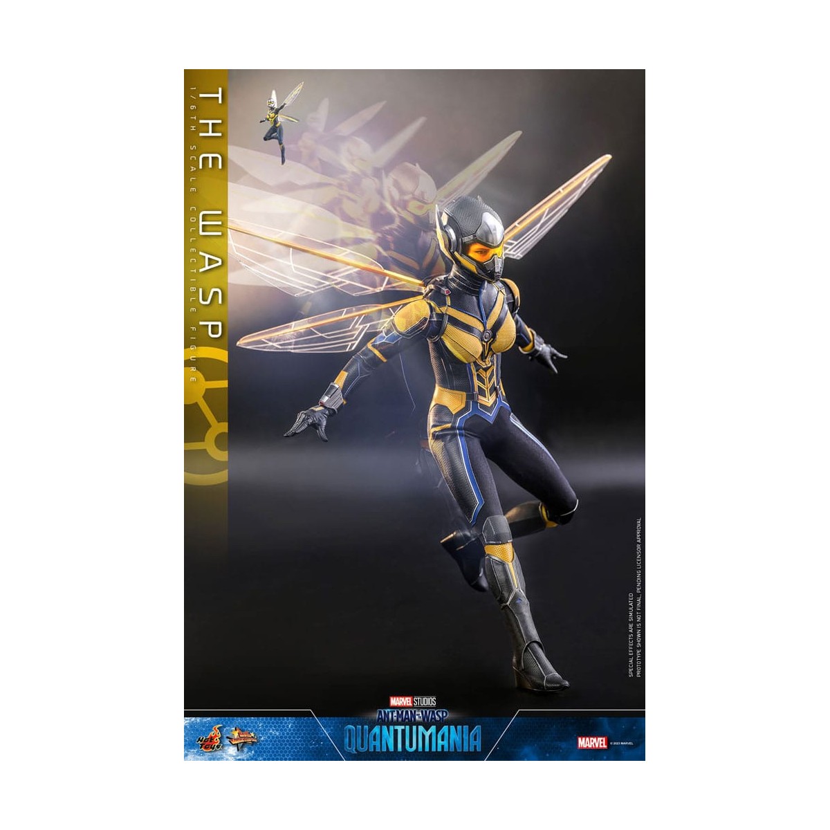 Hot Toys Movie Masterpiece 1/6 La Avispa - AntMan & The Wasp: Quantumania