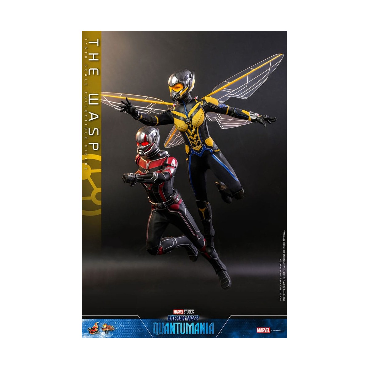 Hot Toys Movie Masterpiece 1/6 La Avispa - AntMan & The Wasp: Quantumania