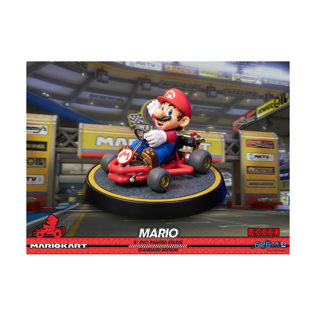 First 4 Figures - Mario Kart - MARIO Standard Edition Estatua de PVC