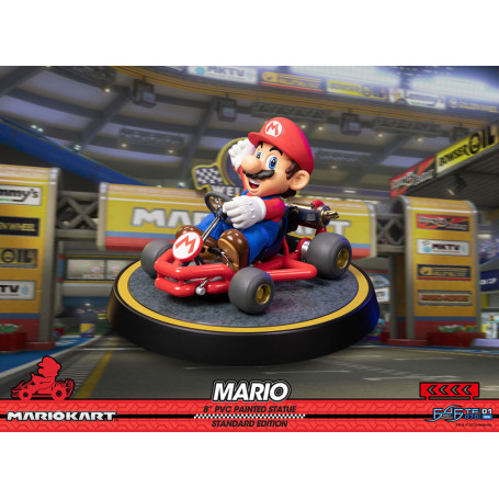 First 4 Figures - Mario Kart - MARIO Standard Edition Estatua de PVC