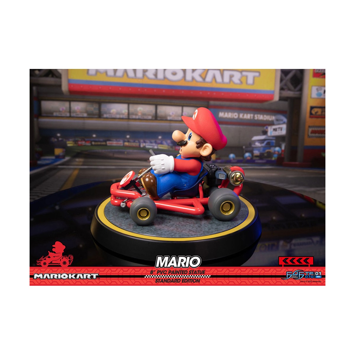 First 4 Figures - Mario Kart - MARIO Standard Edition Estatua de PVC