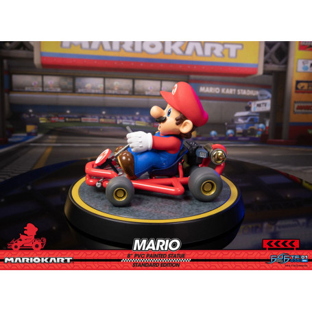 First 4 Figures - Mario Kart - MARIO Standard Edition Estatua de PVC