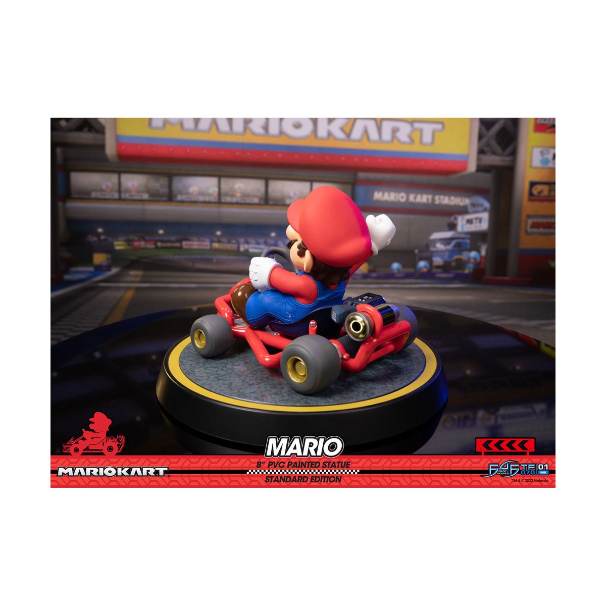 First 4 Figures - Mario Kart - MARIO Standard Edition Estatua de PVC