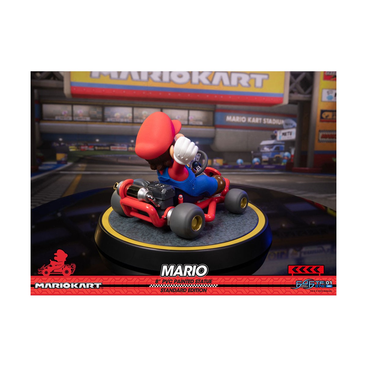 First 4 Figures - Mario Kart - MARIO Standard Edition Estatua de PVC