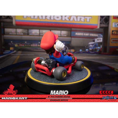 First 4 Figures - Mario Kart - MARIO Standard Edition Estatua de PVC