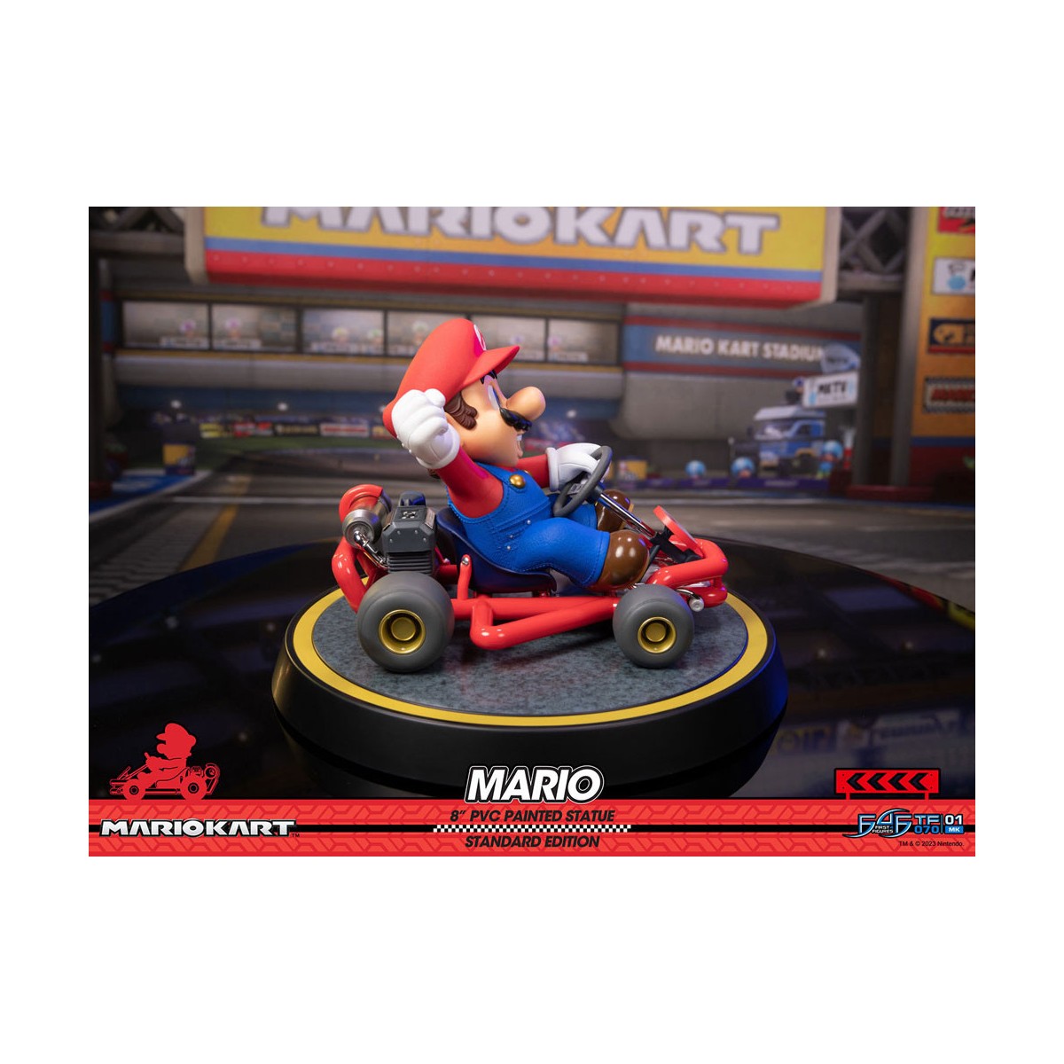 First 4 Figures - Mario Kart - MARIO Standard Edition Estatua de PVC