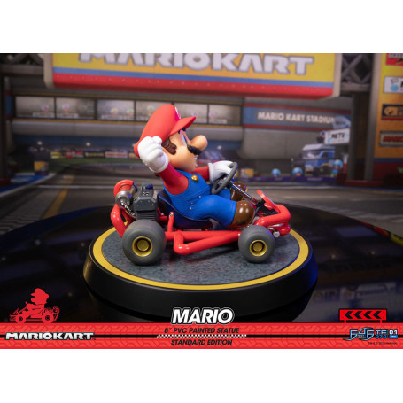 First 4 Figures - Mario Kart - MARIO Standard Edition Estatua de PVC